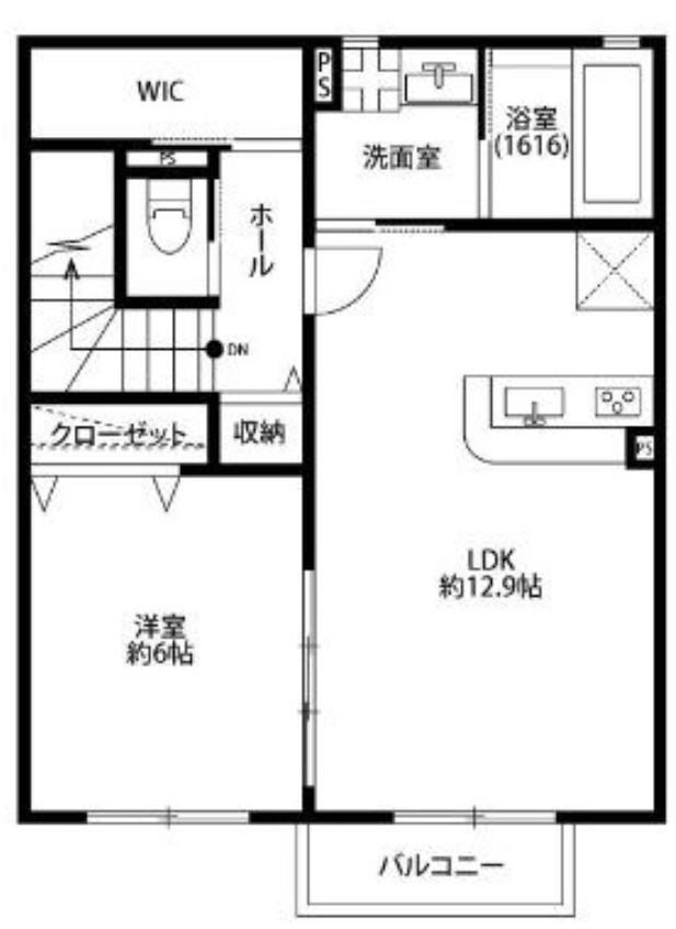 River wood Hisa～リバーウッドヒサ～ 間取り