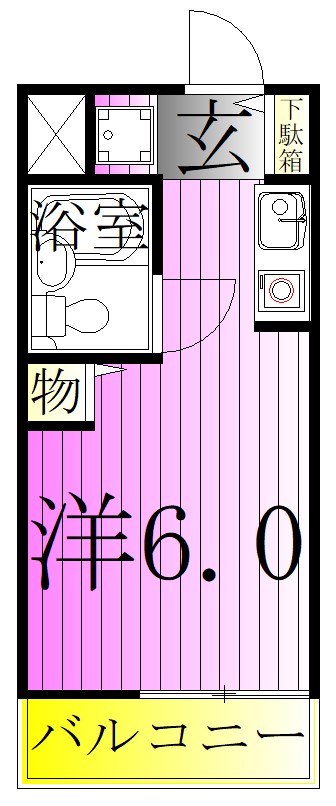 TOP西新井第2 間取り図