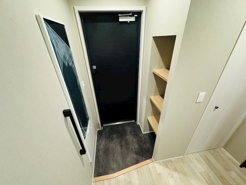 フリージアおおたかの森 玄関