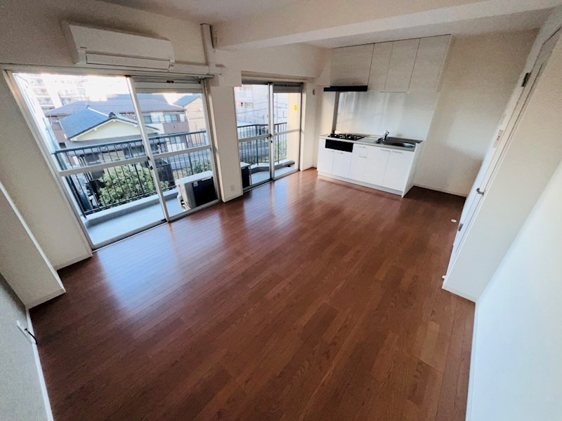 お花茶屋スカイマンション リビング