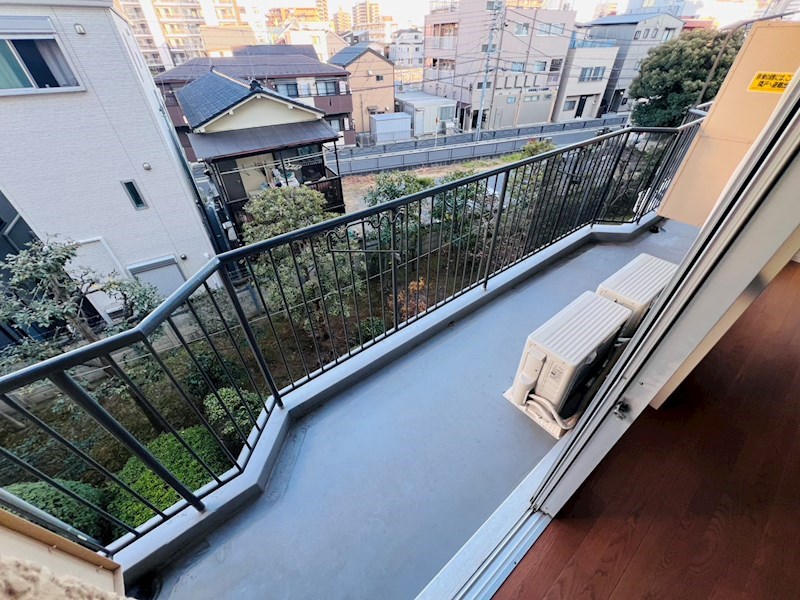 お花茶屋スカイマンション ベランダ