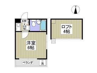 ジュネパレス松戸第67 206号室 間取り