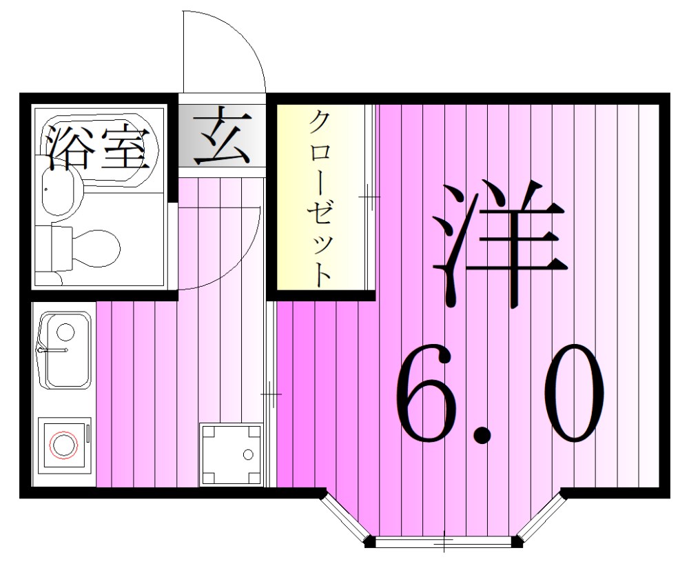栃の木ハウス  間取り図