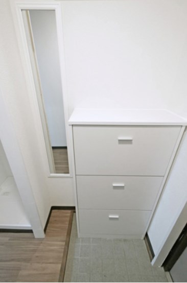 プランドール梅島 玄関