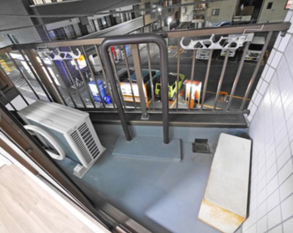 プランドール梅島 ベランダ