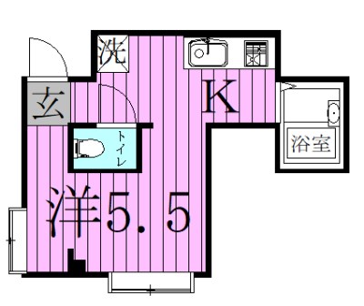ユタカビル  間取り図