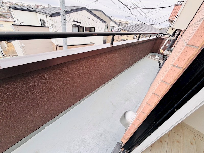 ツインヴィラ八柱Ⅱ ベランダ