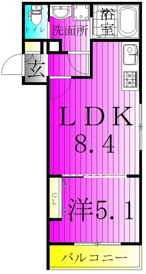 エスポワール南柏 間取り