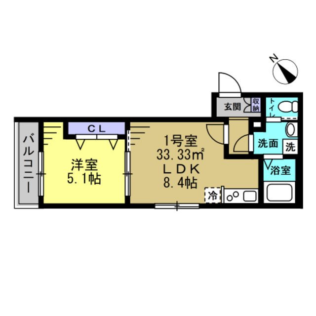 エスポワール南柏 間取り
