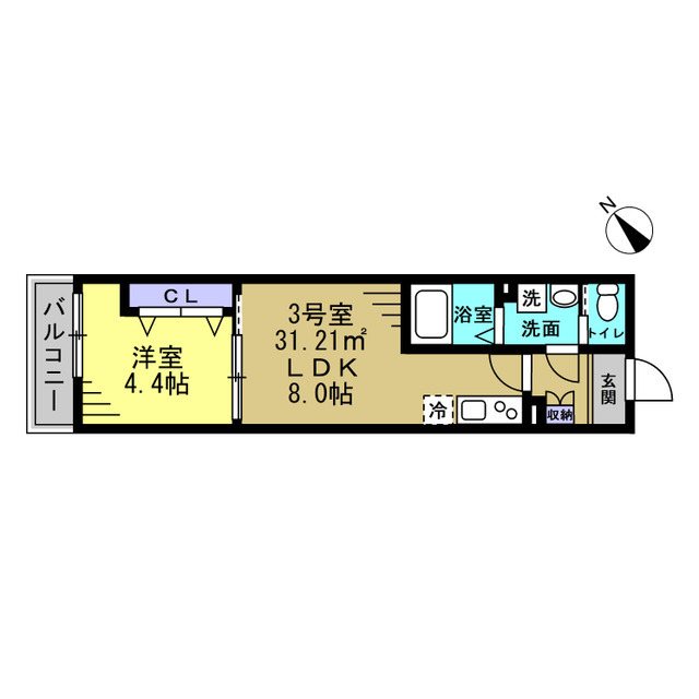 エスポワール南柏 間取り