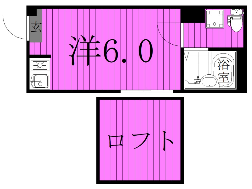 APT西新井 間取り図