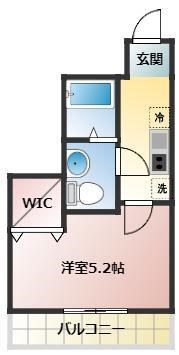 ヒルズ八柱Ⅱ 1002号室 間取り
