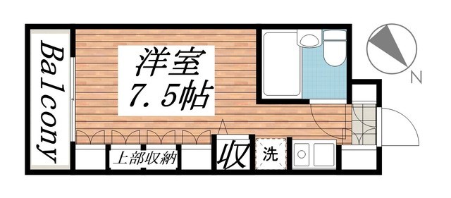 鎌ケ谷ハイツ 208号室 間取り