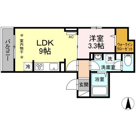 ラリュール堀切 間取り図