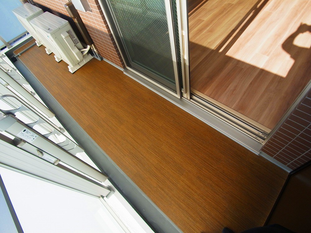 フュージョナル五反野 ベランダ