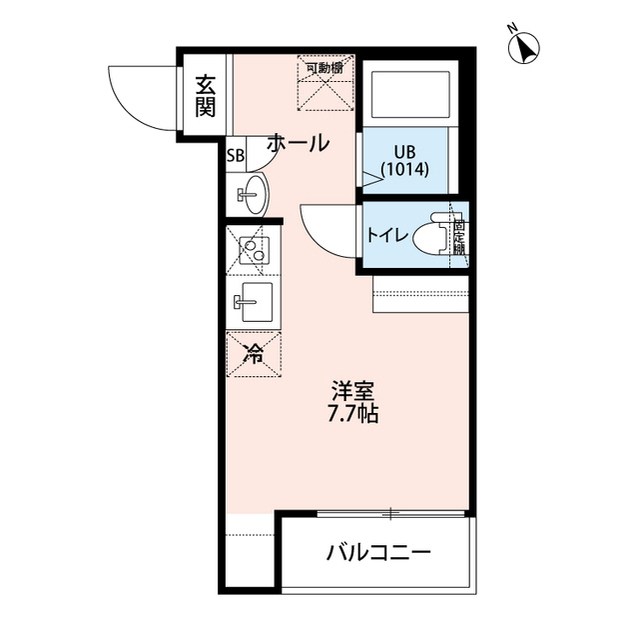 エクセラン北松戸 305号室 間取り