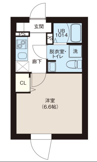 レピュア町屋レジデンスⅡ 間取り図