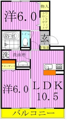 サンモール 間取り図