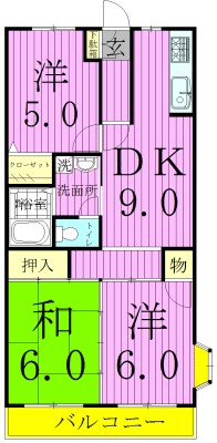 アルシュM 間取り