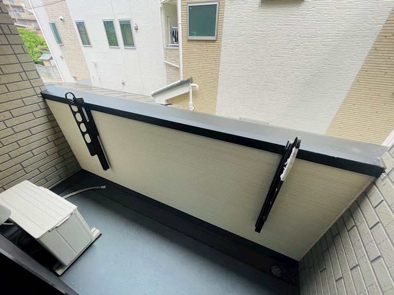 ウラノス竹の塚 ベランダ