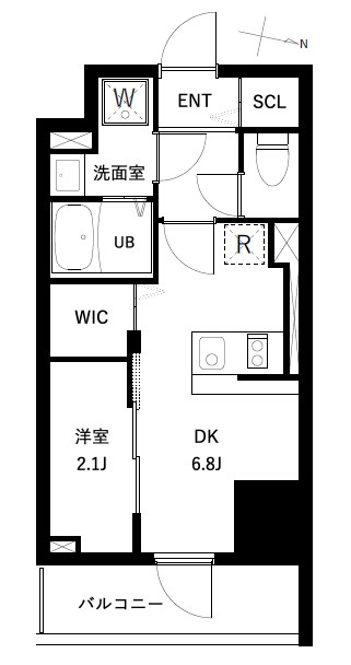 アーバンパーク扇大橋 間取り図