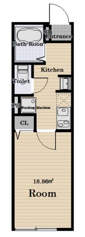 グランカーサ五反野 間取り図