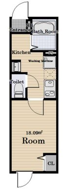 グランカーサ五反野 間取り図
