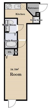 グランカーサ五反野 間取り図