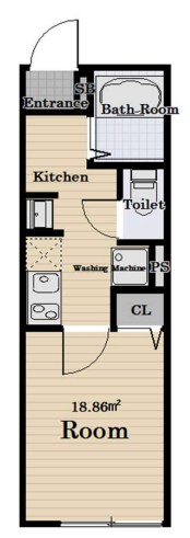 グランカーサ五反野 間取り図
