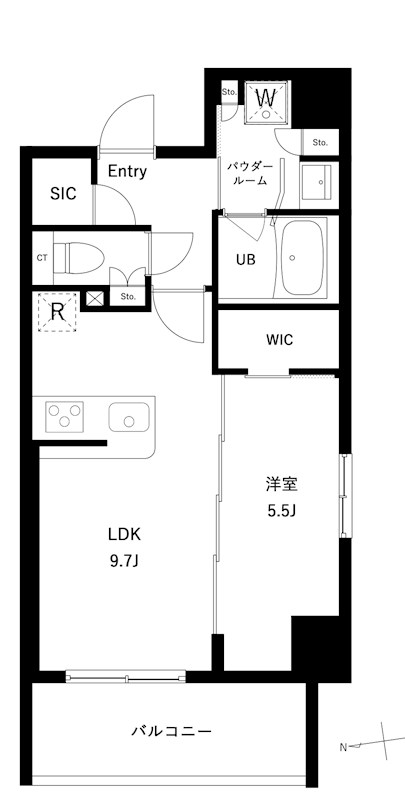 アーバンパーク綾瀬WEST 間取り図