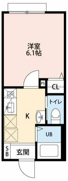 senoくぬぎ山  202号室 間取り