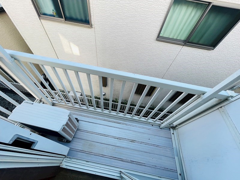 パルーム栗山Ｎo.2 ベランダ