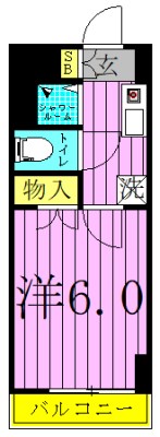 カームネスハイツ 間取り図