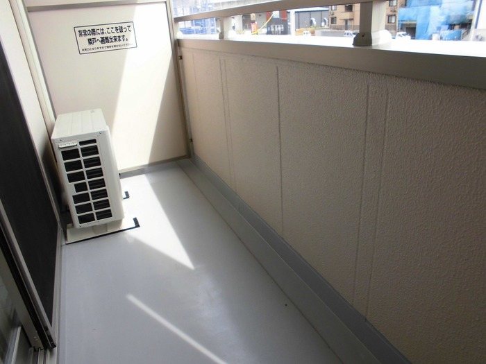 セントラルおおたかの森 ベランダ