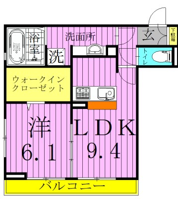 ＰＬＡＴＩＮＵＭ 間取り図