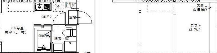 金町BASE 間取り図