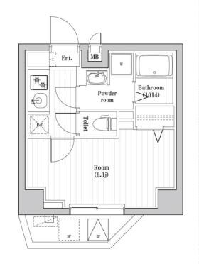 SPコート亀有 間取り図