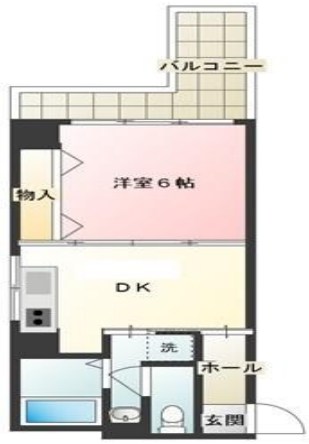関屋ステーションハイツ 間取り図