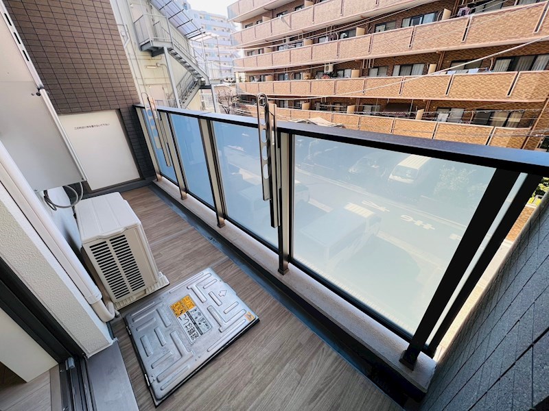 南千住レジデンス ベランダ