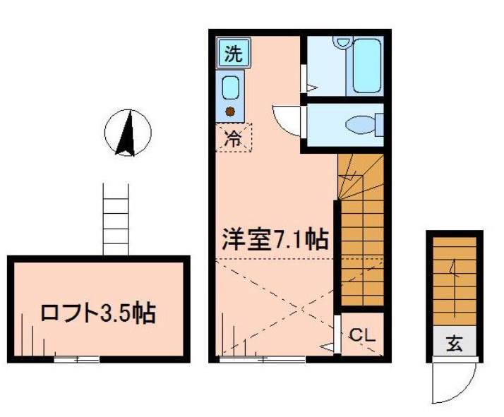 バーミープレイス西新井2 間取り図