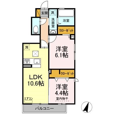 クラーヴォⅡ 間取り