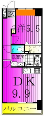 ELLEGARDEN柏の葉 間取り