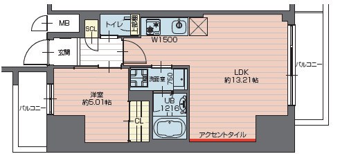 プレジオ西新井 間取り図