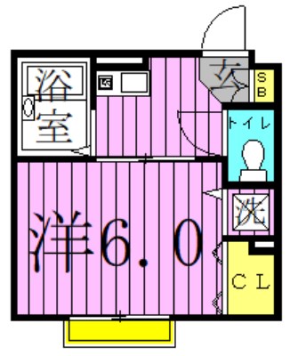 ボナール　Ａ・Ｆ 間取り図