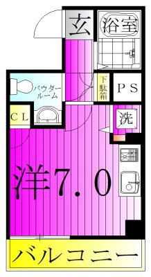 ヴランドール柏中央 間取り