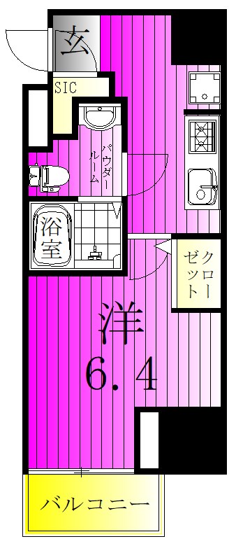 Ｓ－ＲＥＳＩＤＥＮＣＥ松戸Ｌｉｃｈｔ 間取り