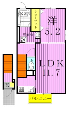 Mignon Villa SⅣ 間取り