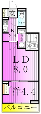 セレスティア西新井 間取り図