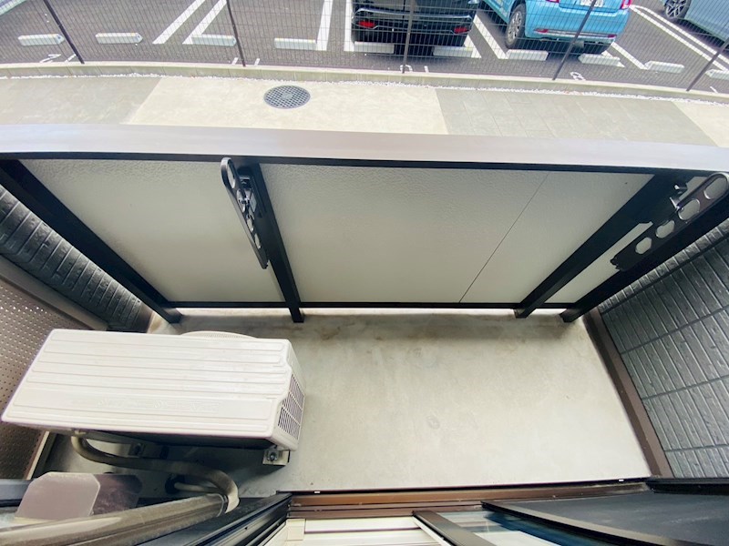 ディアコート新宿 ベランダ