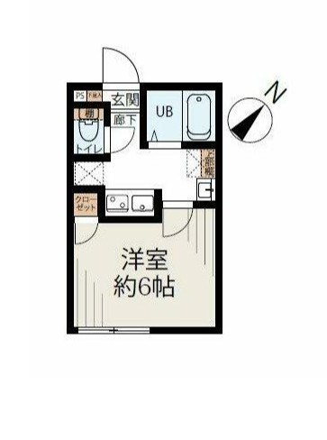 サード松戸 302号室 間取り